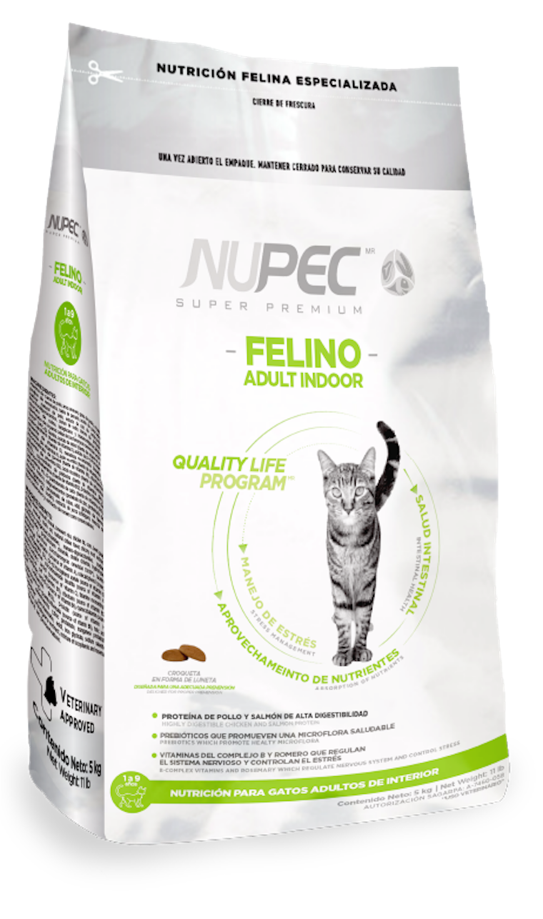 Nupec Felino Adulto Indoor 3 kg