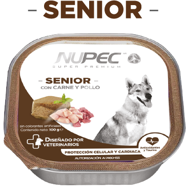 NUPEC SENIOR HÚMEDO 16 pza